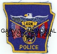 ARKANSAS,ARKANSAS POLICE GENERIC 1